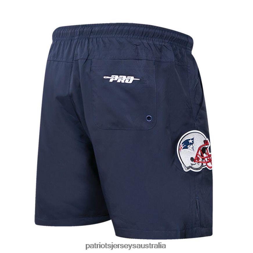 Men Pro Standard Navy Woven Shorts ZZ06V21739 Patriots Jersey Clothing