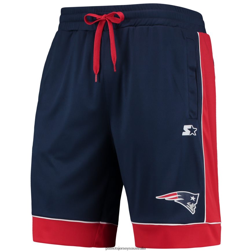 Men Starter Navy/Red Fan Favorite Fashion Shorts ZZ06V21704 Patriots Jersey Clothing