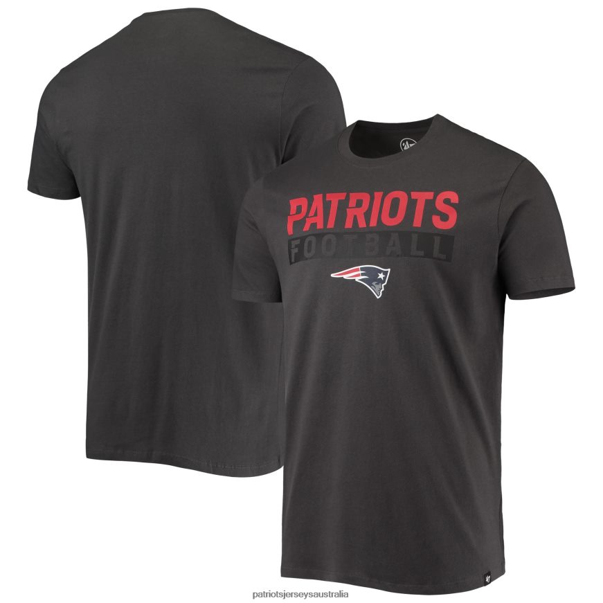 Men 47 Charcoal Dark Ops Super Rival T-Shirt ZZ06V21890 Patriots Jersey Clothing
