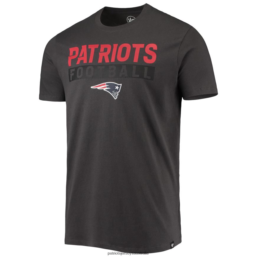 Men 47 Charcoal Dark Ops Super Rival T-Shirt ZZ06V21890 Patriots Jersey Clothing