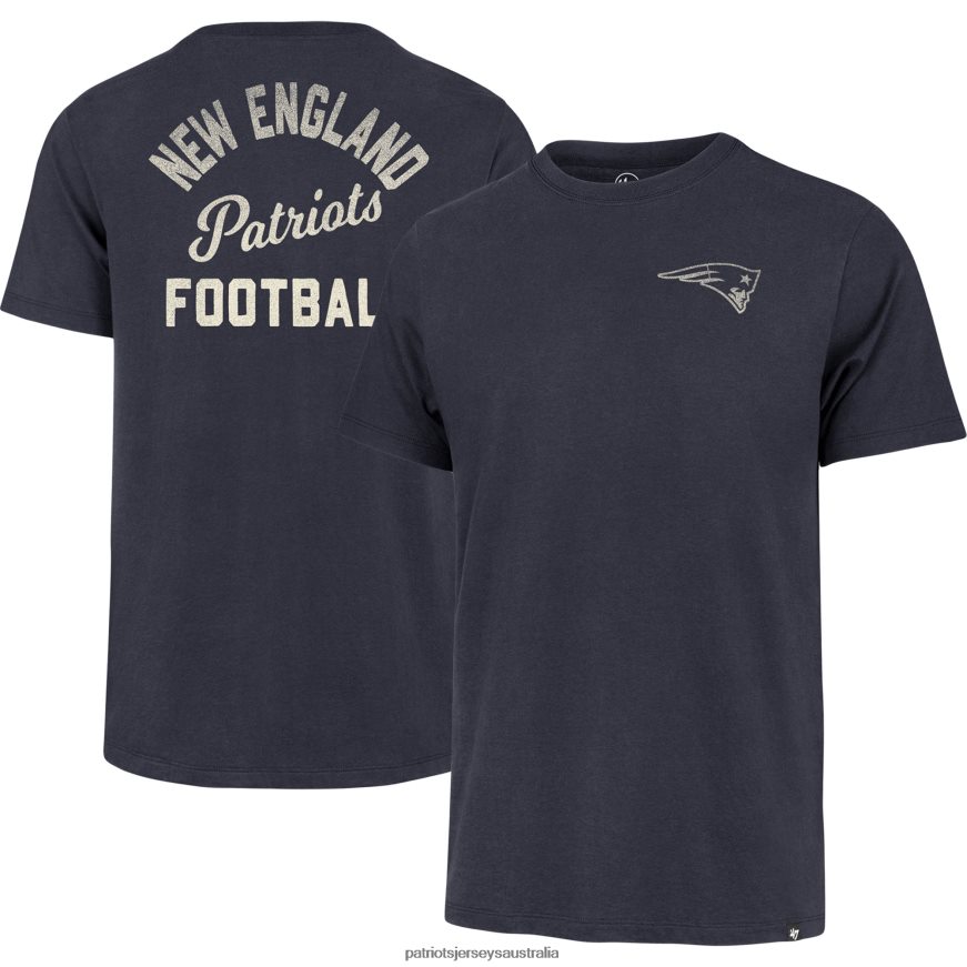Men 47 Navy Turn Back Franklin T-Shirt ZZ06V21831 Patriots Jersey Clothing