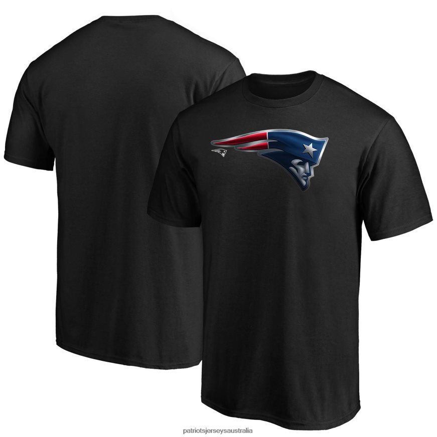 Men Fanatics Branded Black Midnight Mascot Team Logo T-Shirt ZZ06V22043 Patriots Jersey Clothing