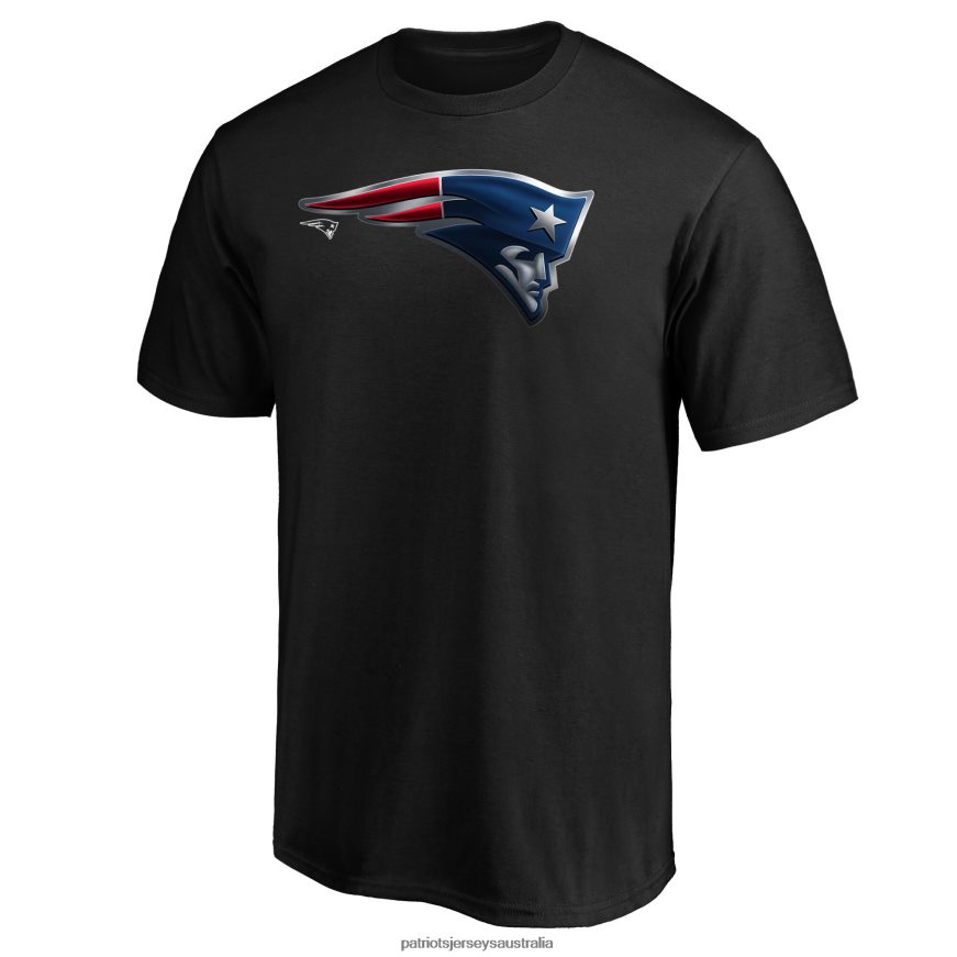Men Fanatics Branded Black Midnight Mascot Team Logo T-Shirt ZZ06V22043 Patriots Jersey Clothing