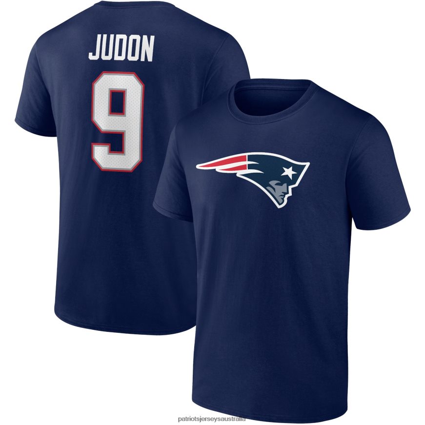 Men Fanatics Branded Matthew Judon Navy Player Icon Name & Number T-Shirt ZZ06V21844 Patriots Jersey Clothing
