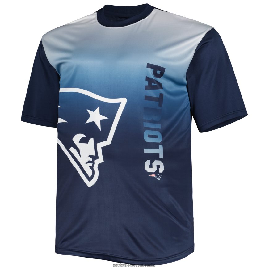 Men Fanatics Branded Navy Big & Tall T-Shirt ZZ06V21830 Patriots Jersey Clothing