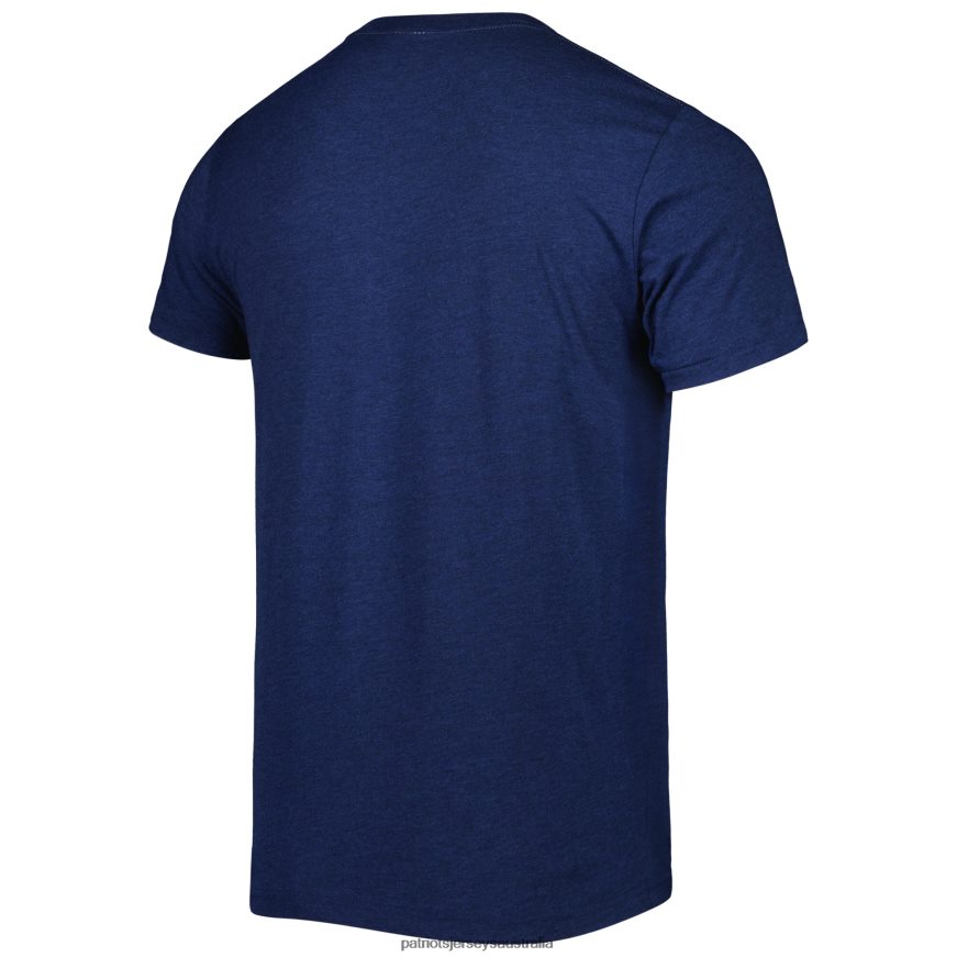 Men Homage Navy Victory Monday Tri-Blend T-Shirt ZZ06V22033 Patriots Jersey Clothing