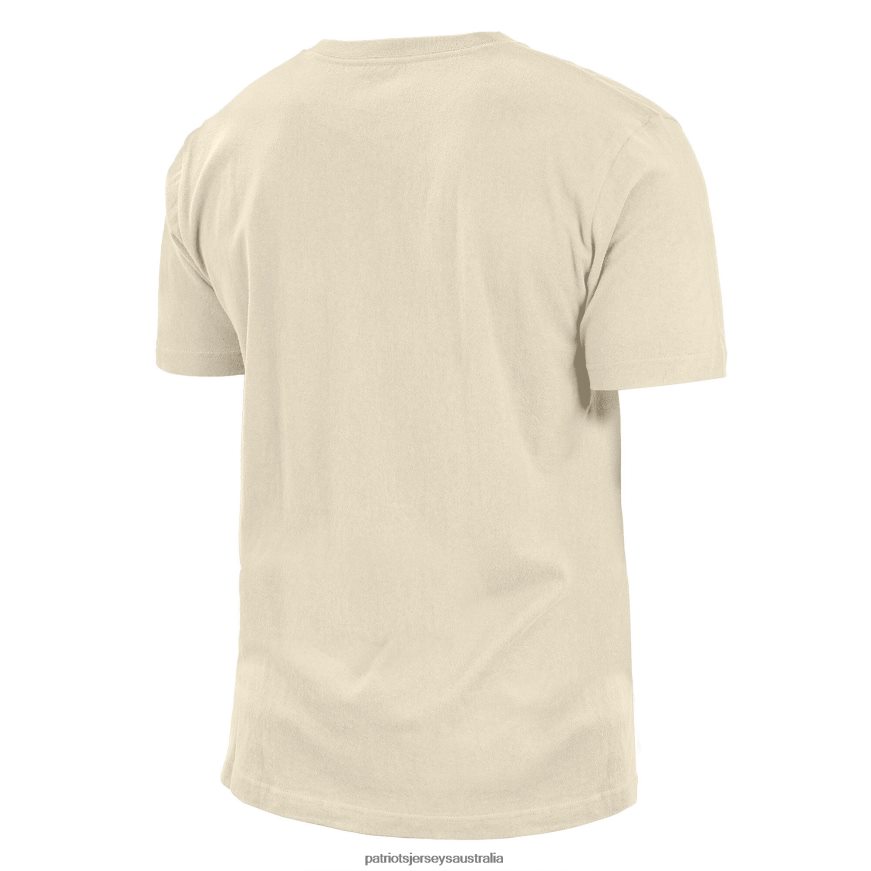 Men New Era Cream Sideline Chrome T-Shirt ZZ06V21848 Patriots Jersey Clothing