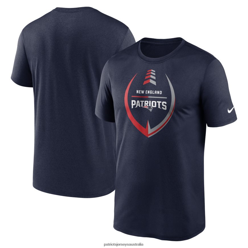 Men Nike Navy Icon Legend Performance T-Shirt ZZ06V21955 Patriots Jersey Clothing
