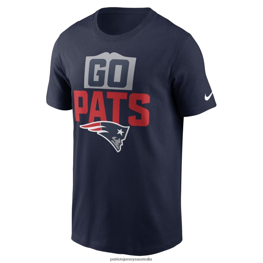 Men Nike Navy Local Essential T-Shirt ZZ06V21924 Patriots Jersey Clothing