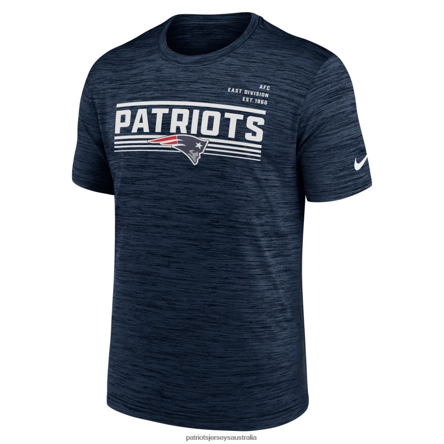 Men Nike Navy Yardline Velocity Performance T-Shirt ZZ06V21878 Patriots Jersey Clothing