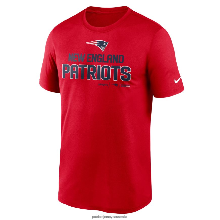 Men Nike Red Legend Community Performance T-Shirt ZZ06V21973 Patriots Jersey Clothing