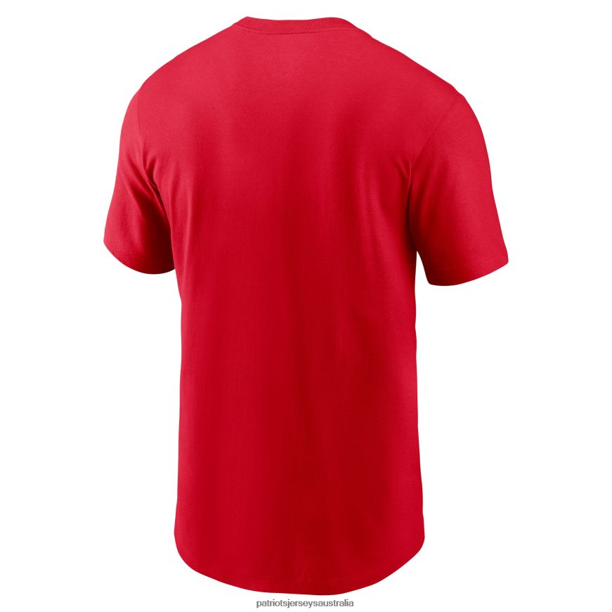 Men Nike Red Muscle T-Shirt ZZ06V21874 Patriots Jersey Clothing