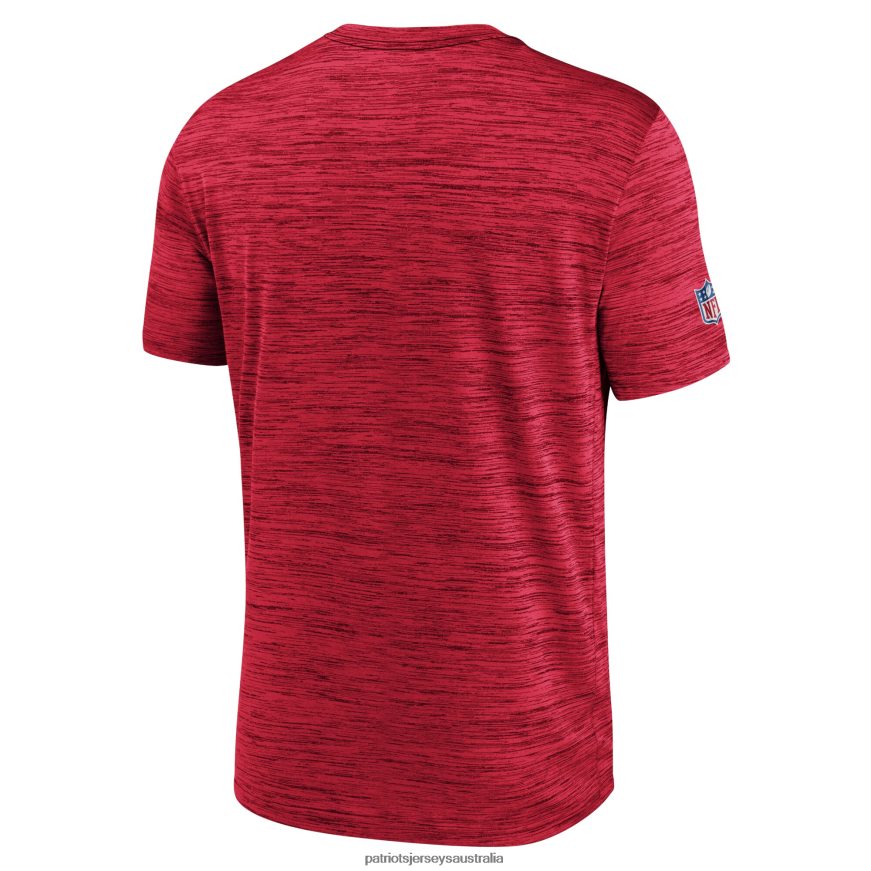 Men Nike Red Sideline Velocity Athletic Stack Performance T-Shirt ZZ06V21839 Patriots Jersey Clothing