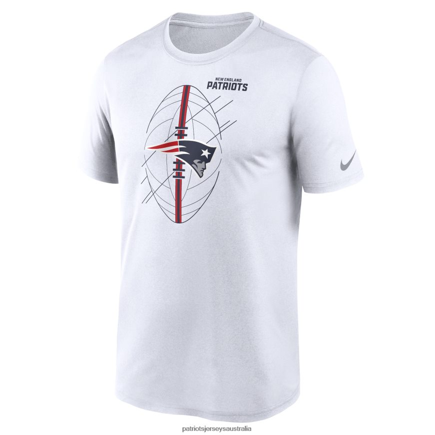 Men Nike White Legend Icon Performance T-Shirt ZZ06V21797 Patriots Jersey Clothing