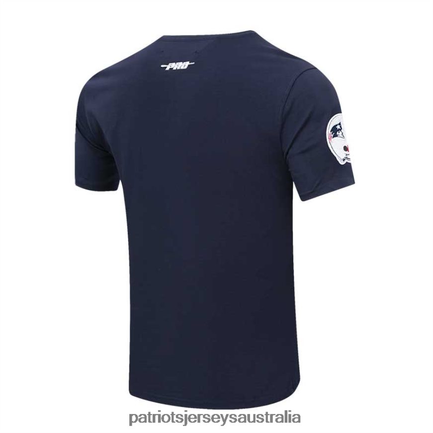 Men Pro Standard Navy Old English T-Shirt ZZ06V21976 Patriots Jersey Clothing