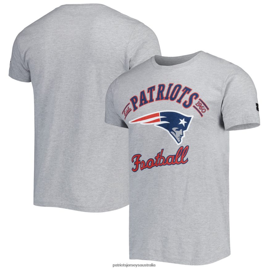 Men Starter Heathered Gray Prime Time T-Shirt ZZ06V22006 Patriots Jersey Clothing