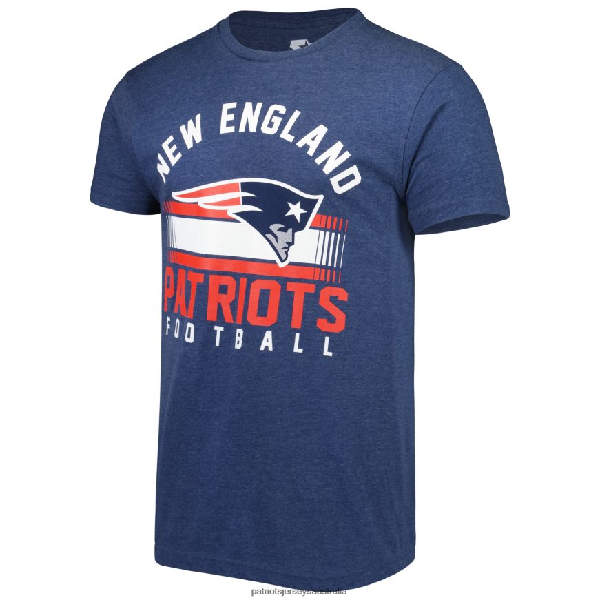 Men Starter Navy Prime Time T-Shirt ZZ06V21949 Patriots Jersey Clothing