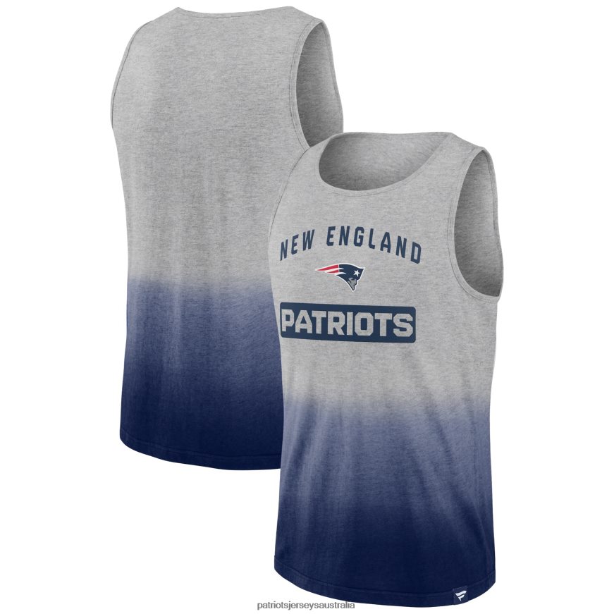 Men Fanatics Branded Heathered Gray/Navy Our Year Tank Top ZZ06V22021 Patriots Jersey Clothing