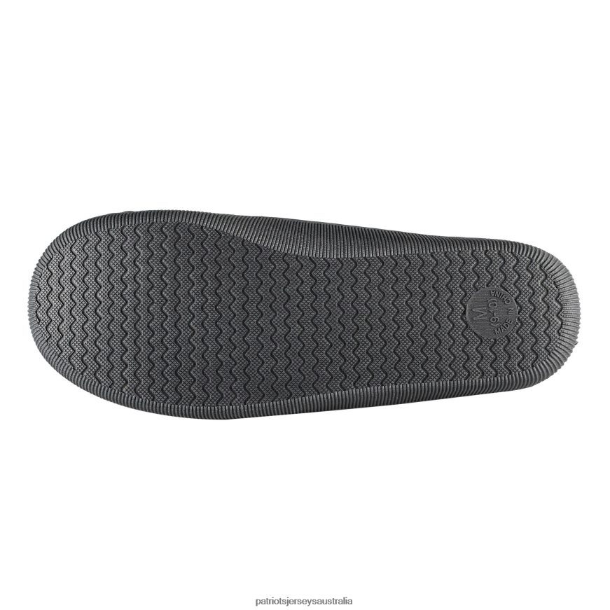 Men FOCO Navy Team Stripe Memory Foam Slide Slippers ZZ06V299 Patriots Jersey Footwear