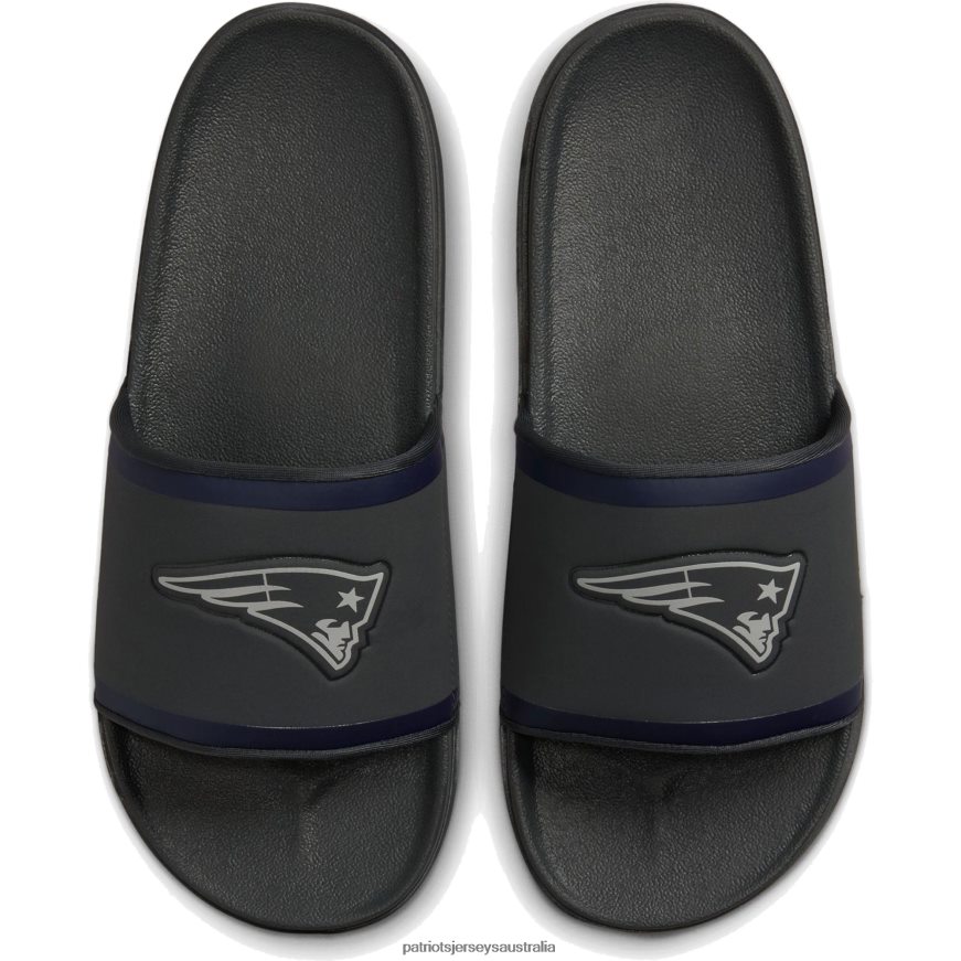 Men Nike Off-Court Wordmark Slide Sandals ZZ06V297 Patriots Jersey Footwear