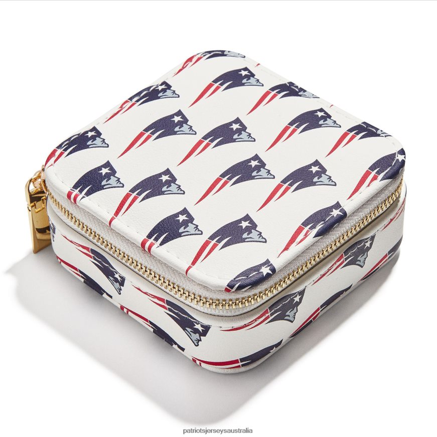 Women BaubleBar Jewelry Travel Storage Case ZZ06V22176 Patriots Jersey Accessories