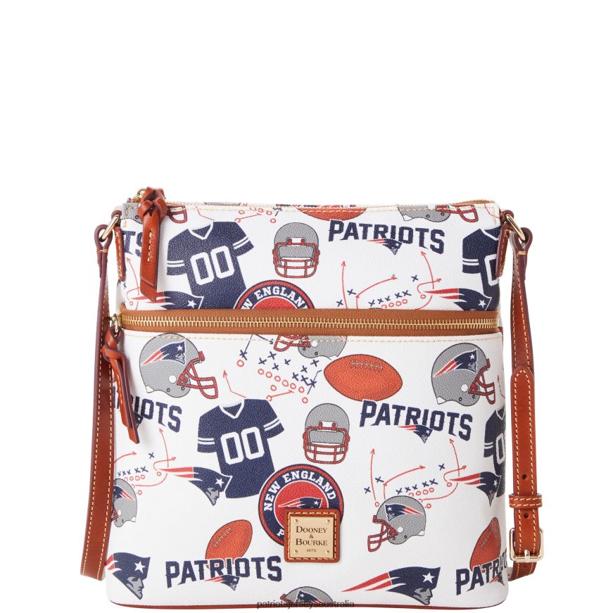 Women Dooney & Bourke Game Day Crossbody Purse ZZ06V22155 Patriots Jersey Accessories