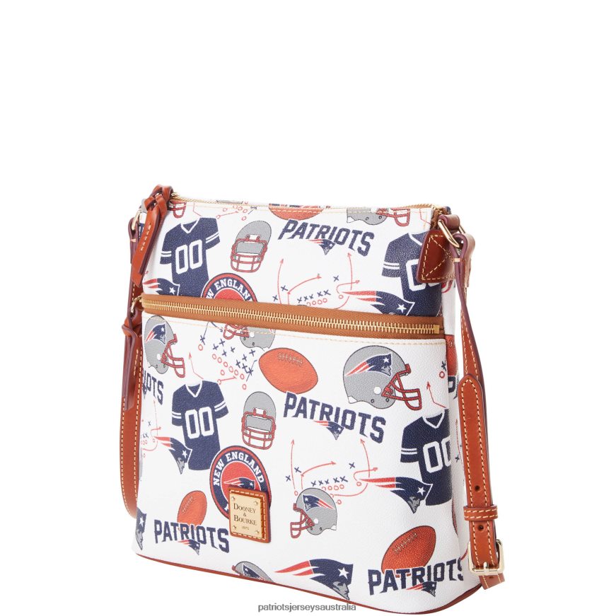 Women Dooney & Bourke Game Day Crossbody Purse ZZ06V22155 Patriots Jersey Accessories