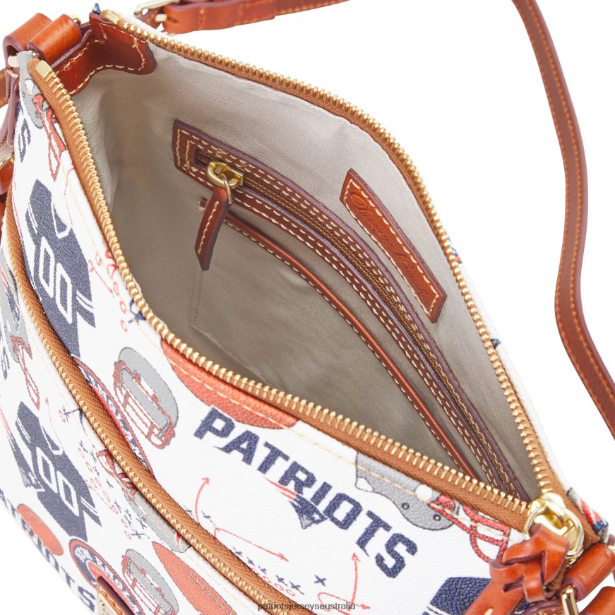 Women Dooney & Bourke Game Day Crossbody Purse ZZ06V22155 Patriots Jersey Accessories