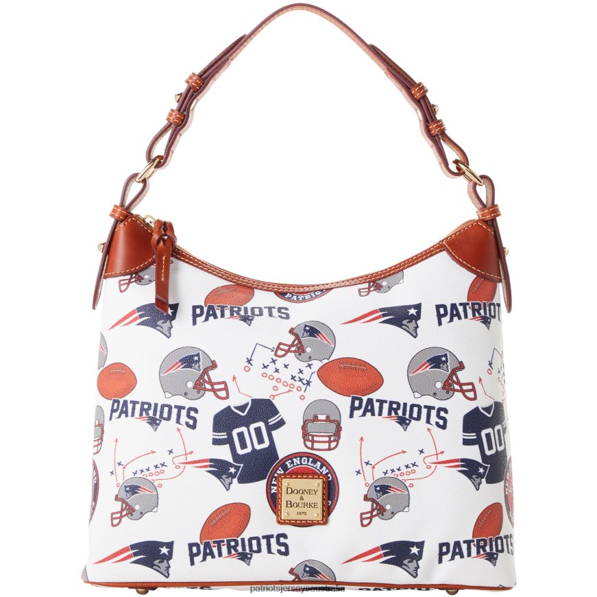Women Dooney & Bourke Game Day Hobo Handbag ZZ06V22211 Patriots Jersey Accessories