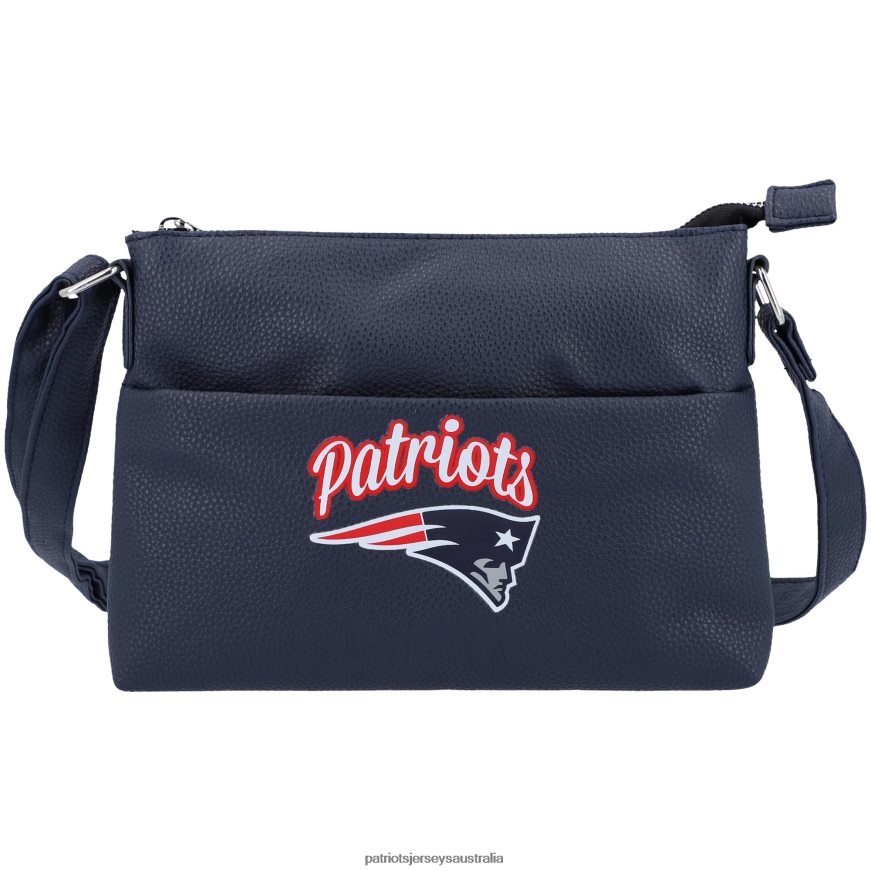 Women FOCO Logo Script Crossbody Handbag ZZ06V22189 Patriots Jersey Accessories