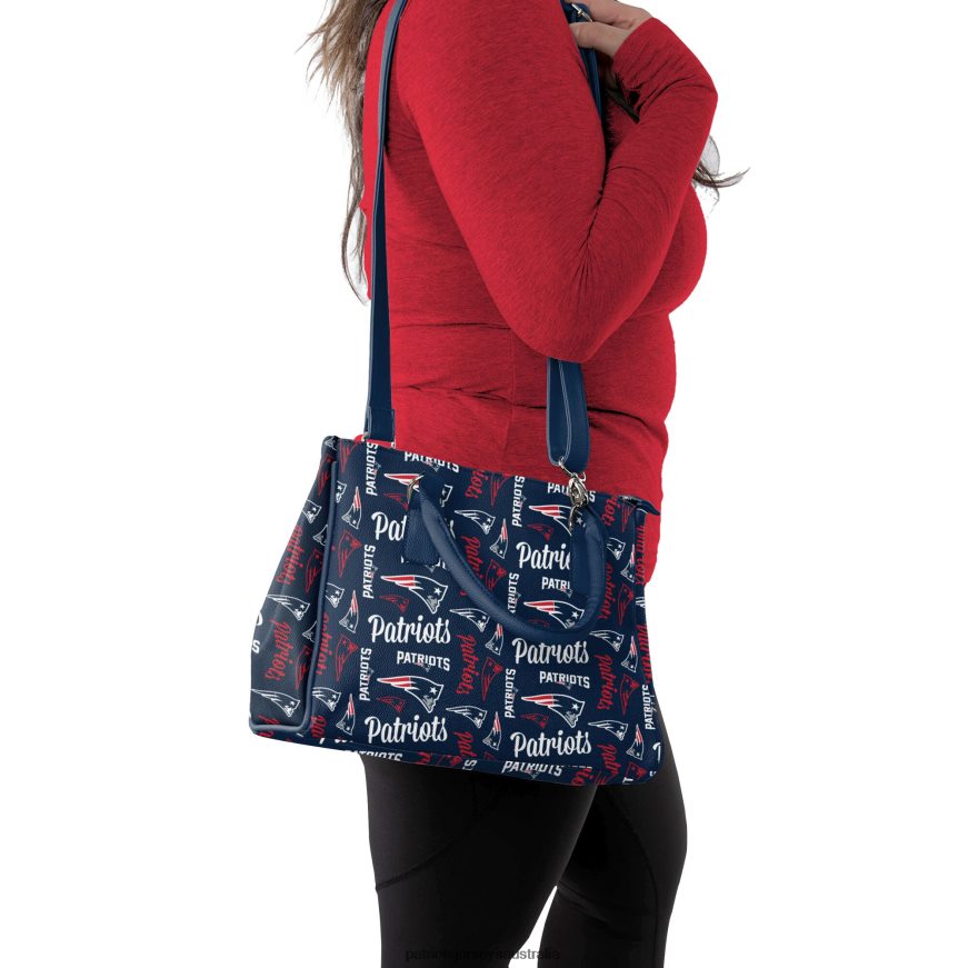 Women FOCO Repeat Brooklyn Tote ZZ06V22185 Patriots Jersey Accessories
