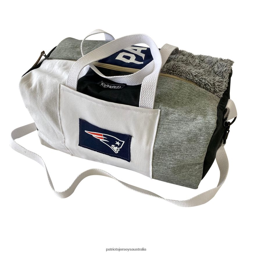 Women Refried Apparel Sustainable Upcycled Duffle Bag ZZ06V22218 Patriots Jersey Accessories