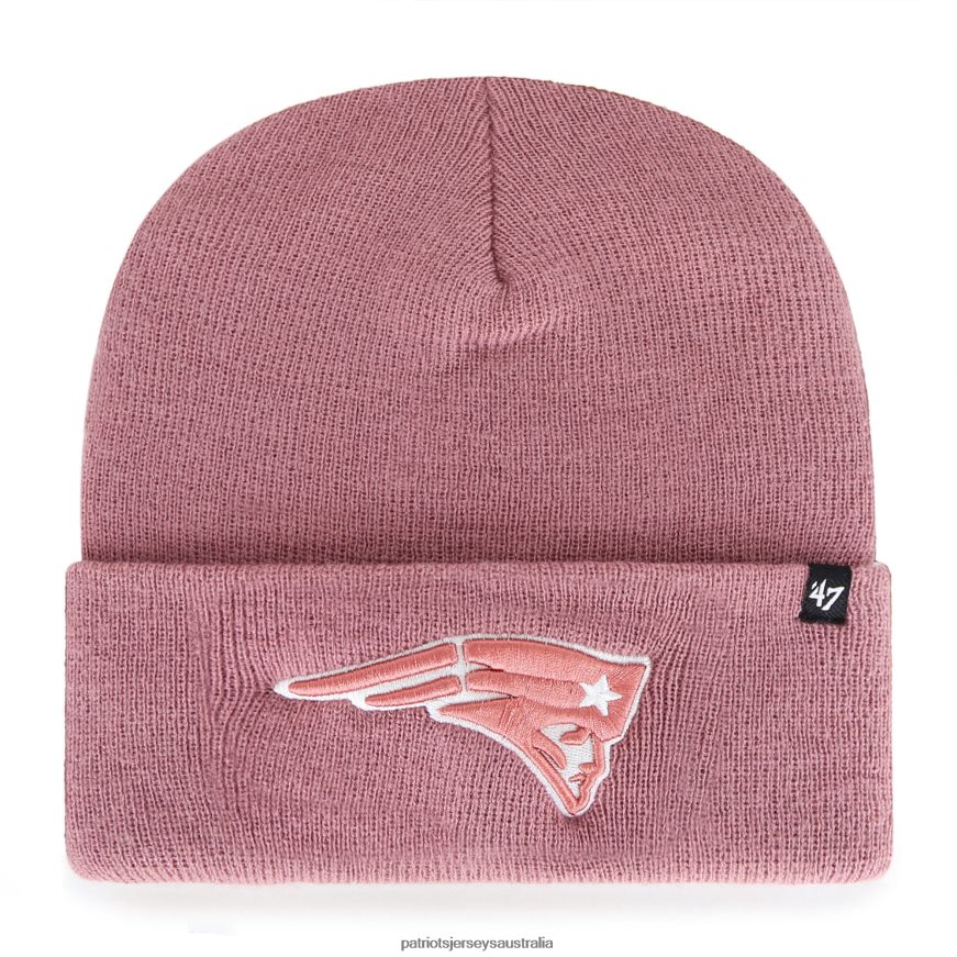Women 47 Pink Haymaker Cuffed Knit Hat ZZ06V22293 Patriots Jersey Accessories