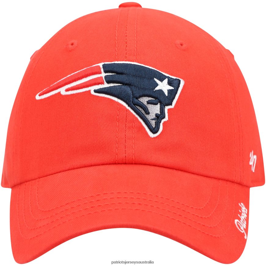 Women 47 Red Miata Clean Up Secondary Adjustable Hat ZZ06V22283 Patriots Jersey Accessories