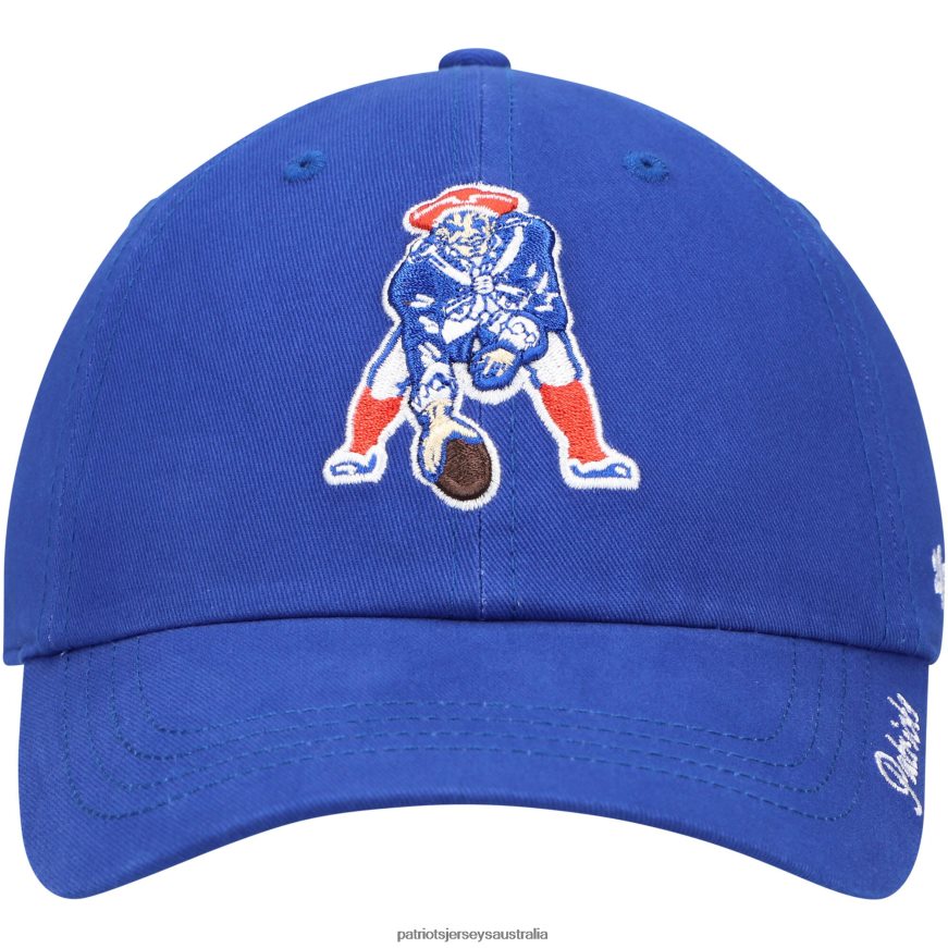 Women 47 Royal Miata Clean Up Legacy Adjustable Hat ZZ06V22268 Patriots Jersey Accessories