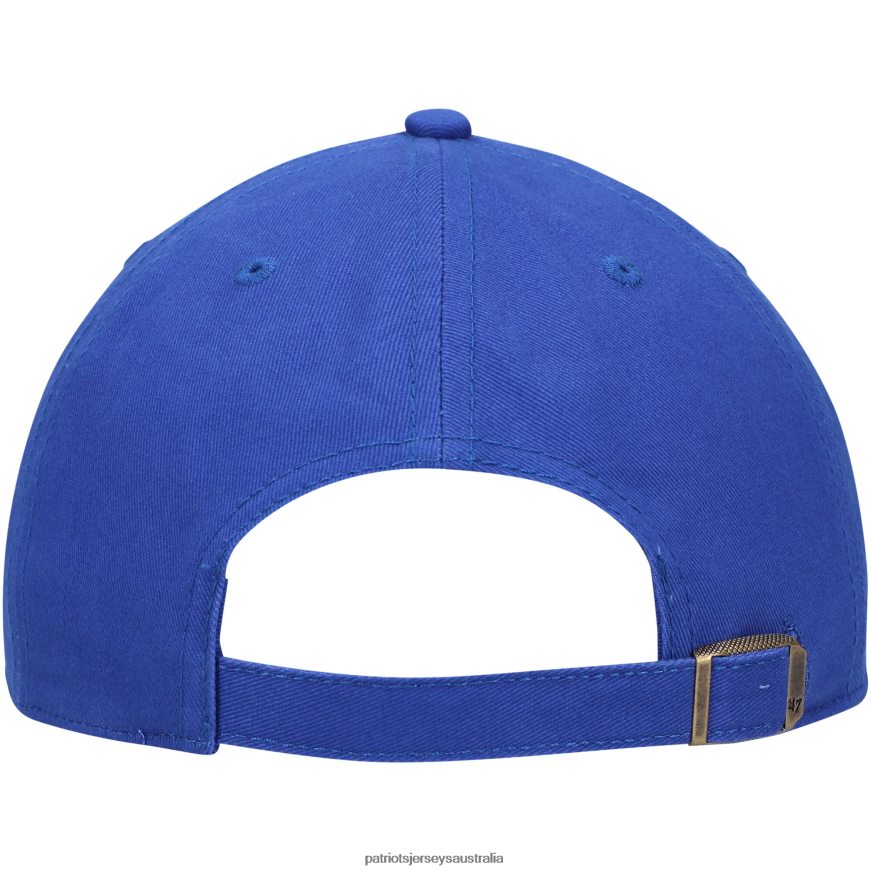 Women 47 Royal Miata Clean Up Legacy Adjustable Hat ZZ06V22268 Patriots Jersey Accessories