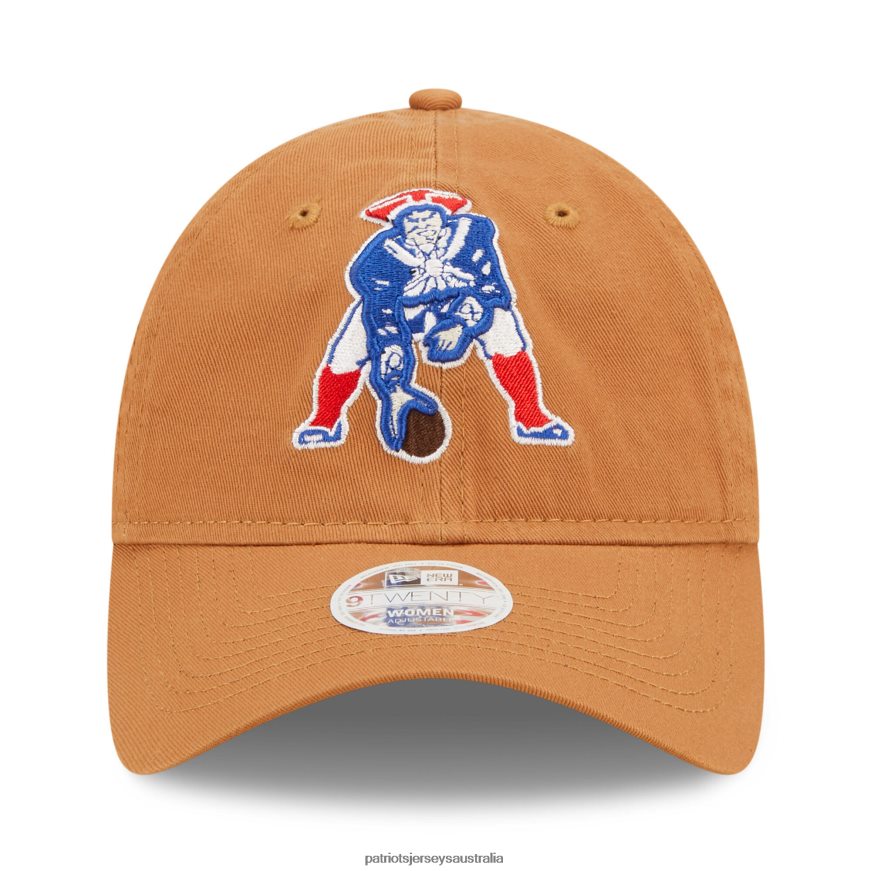 Women New Era Brown Core Classic 2.0 9TWENTY Adjustable Hat ZZ06V22271 Patriots Jersey Accessories