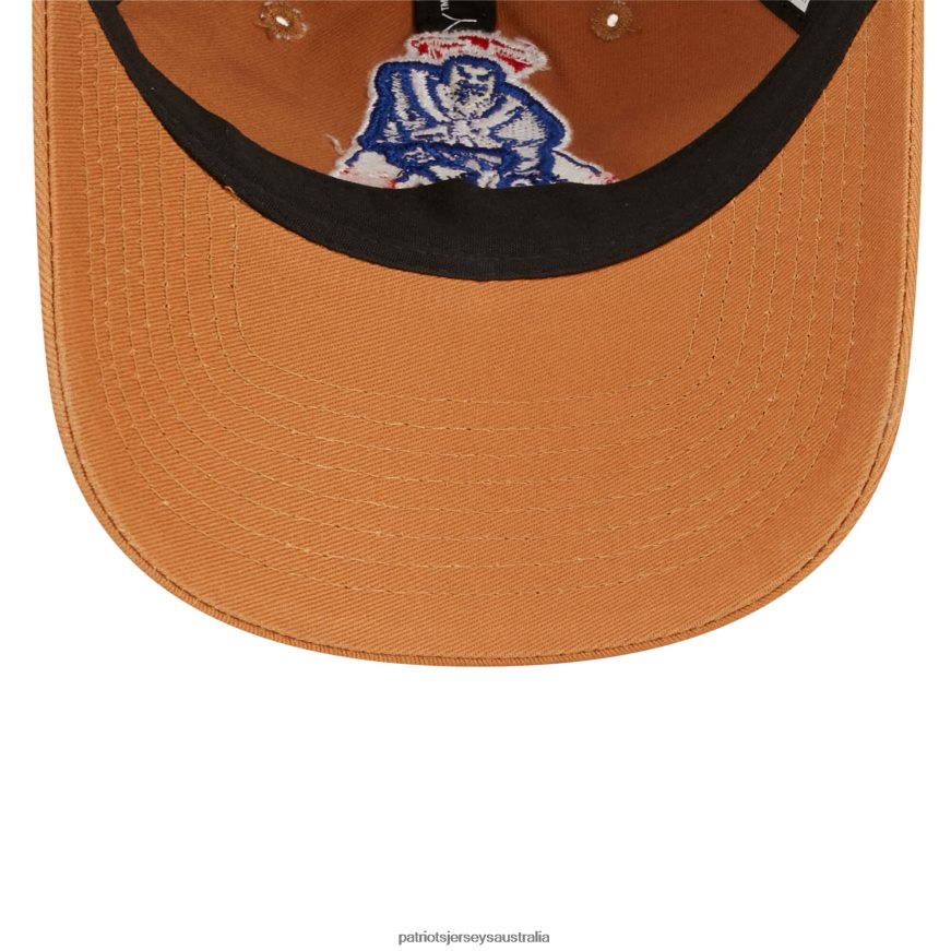 Women New Era Brown Core Classic 2.0 9TWENTY Adjustable Hat ZZ06V22271 Patriots Jersey Accessories
