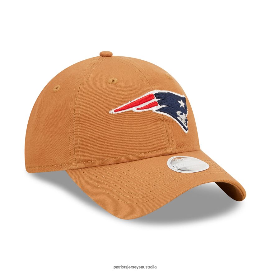 Women New Era Brown Core Classic 2.0 9TWENTY Adjustable Hat ZZ06V22299 Patriots Jersey Accessories