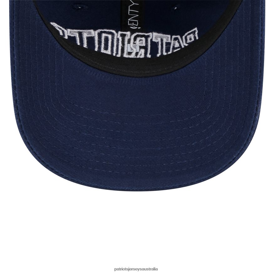 Women New Era Navy Collegiate 9TWENTY Adjustable Hat ZZ06V22304 Patriots Jersey Accessories