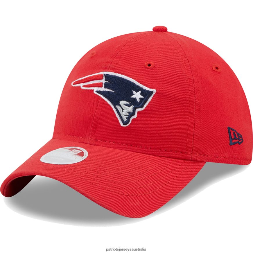 Women New Era Red Core Classic 2.0 9TWENTY Adjustable Hat ZZ06V22307 Patriots Jersey Accessories