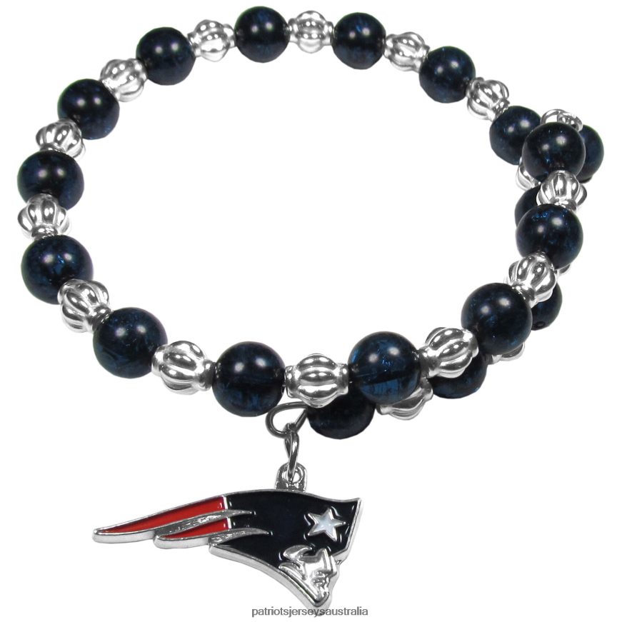 Women 400 Degrees Beaded Bracelet ZZ06V22162 Patriots Jersey Accessories