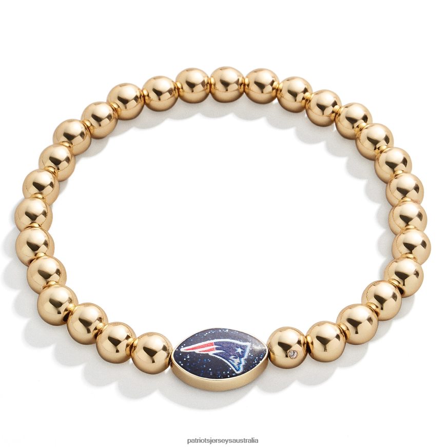 Women BaubleBar Gold Pisa Bracelet ZZ06V22177 Patriots Jersey Accessories