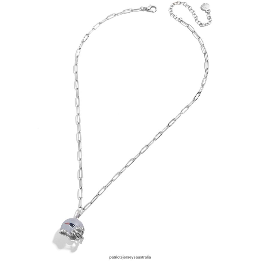 Women BaubleBar Helmet Charm Necklace ZZ06V22203 Patriots Jersey Accessories