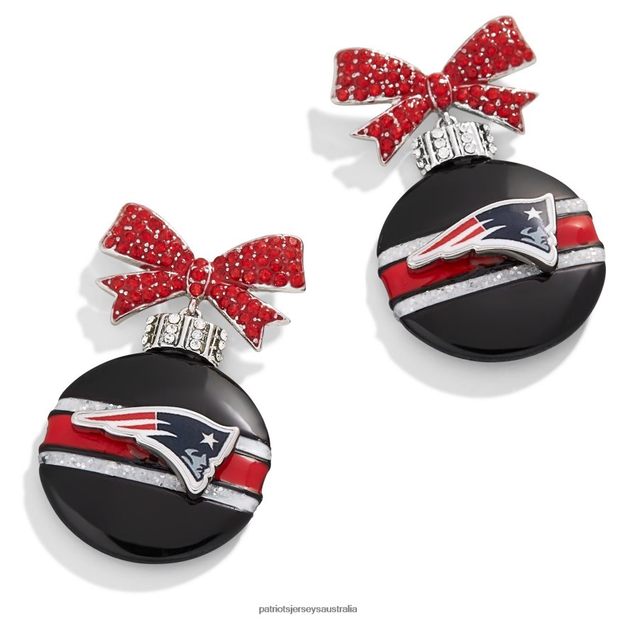 Women BaubleBar Ornament Earrings ZZ06V22213 Patriots Jersey Accessories