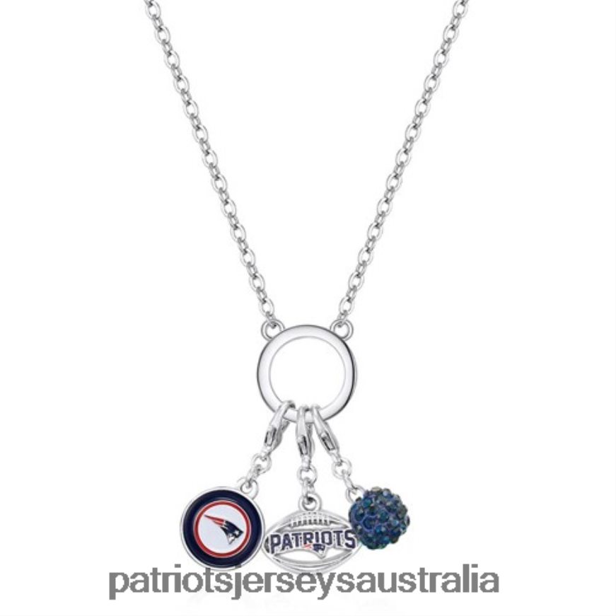 Women Three-Charm Necklace ZZ06V22187 Patriots Jersey Accessories