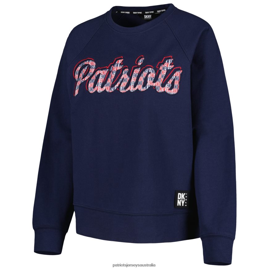 Women DKNY Sport Navy Regina Pullover Sweatshirt ZZ06V22374 Patriots Jersey Clothing