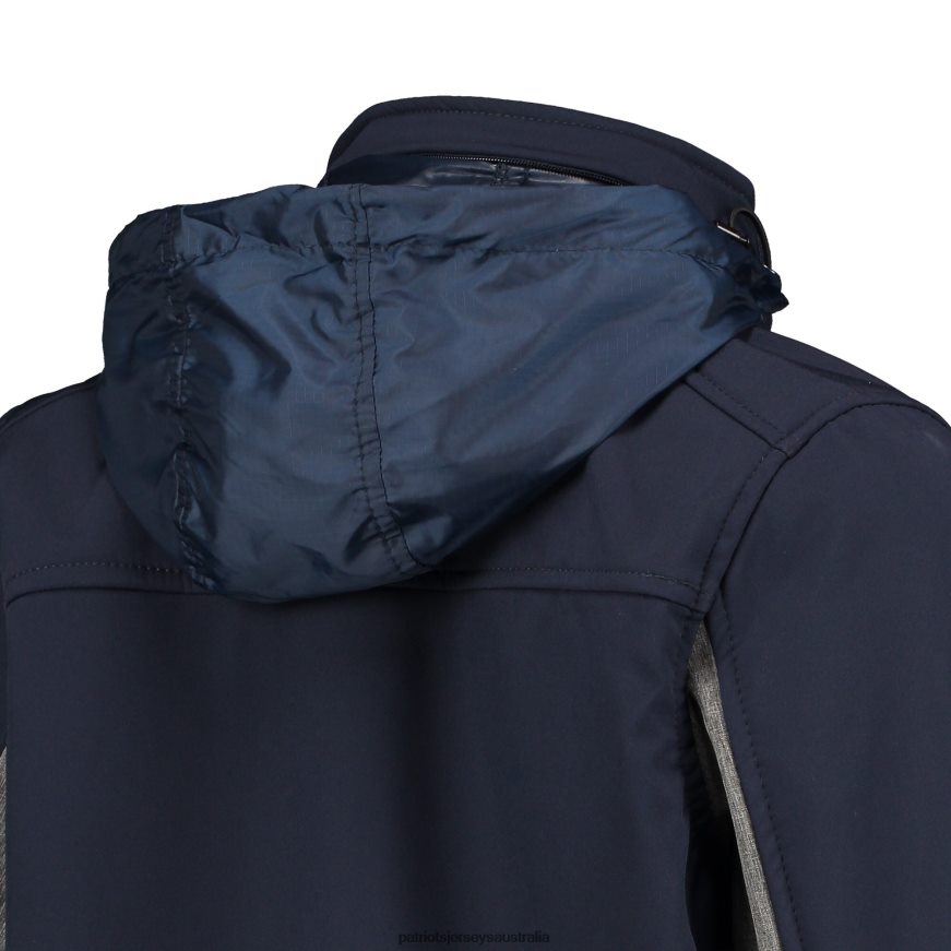 Women Dunbrooke Navy Zephyr Softshell Full-Zip Jacket ZZ06V2969 Patriots Jersey Clothing