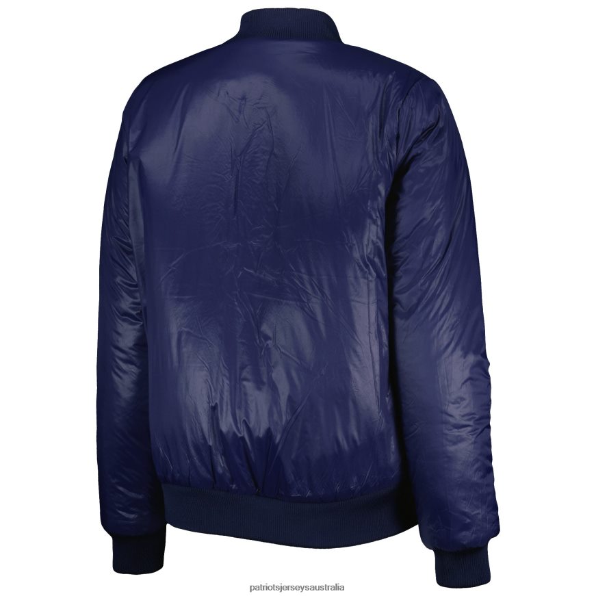 Women G-III 4Her by Carl Banks Oatmeal/Navy Switchback Reversible Full-Zip Jacket ZZ06V2948 Patriots Jersey Clothing