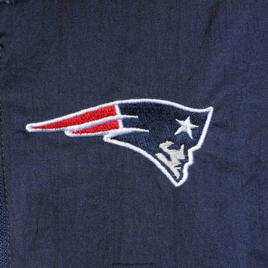 Women Juniors Navy Intercepting Teddy Full-Zip Jacket ZZ06V22355 Patriots Jersey Clothing
